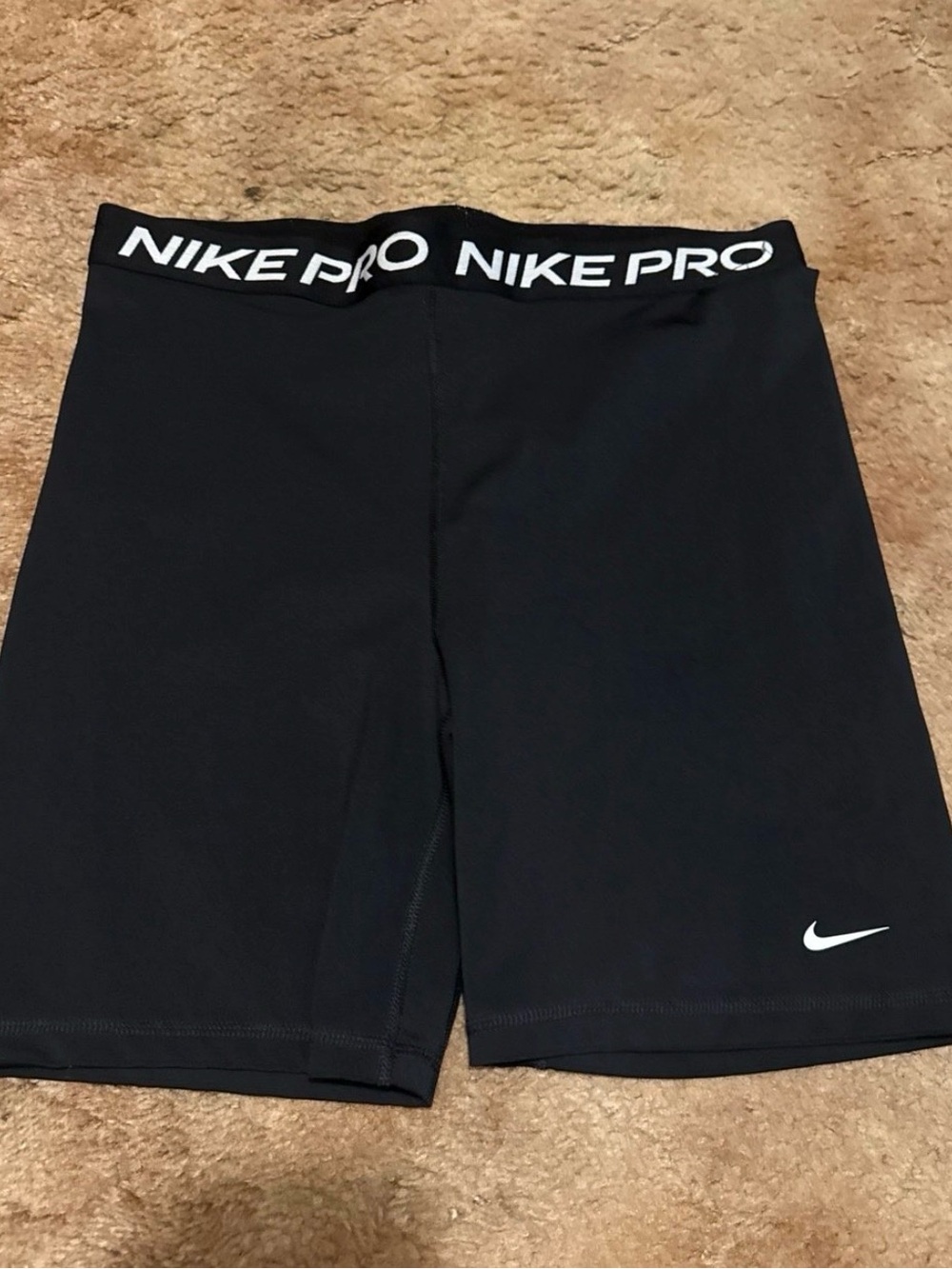 Nike Pro Compression Leggings with White Swoosh